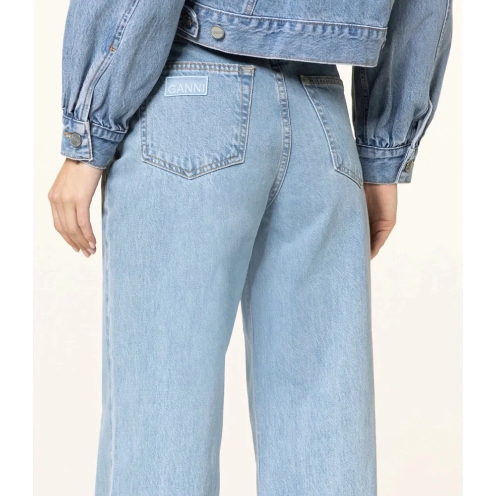 GANNI Straight jeans MAGNY NEW - Picture 5 of 11